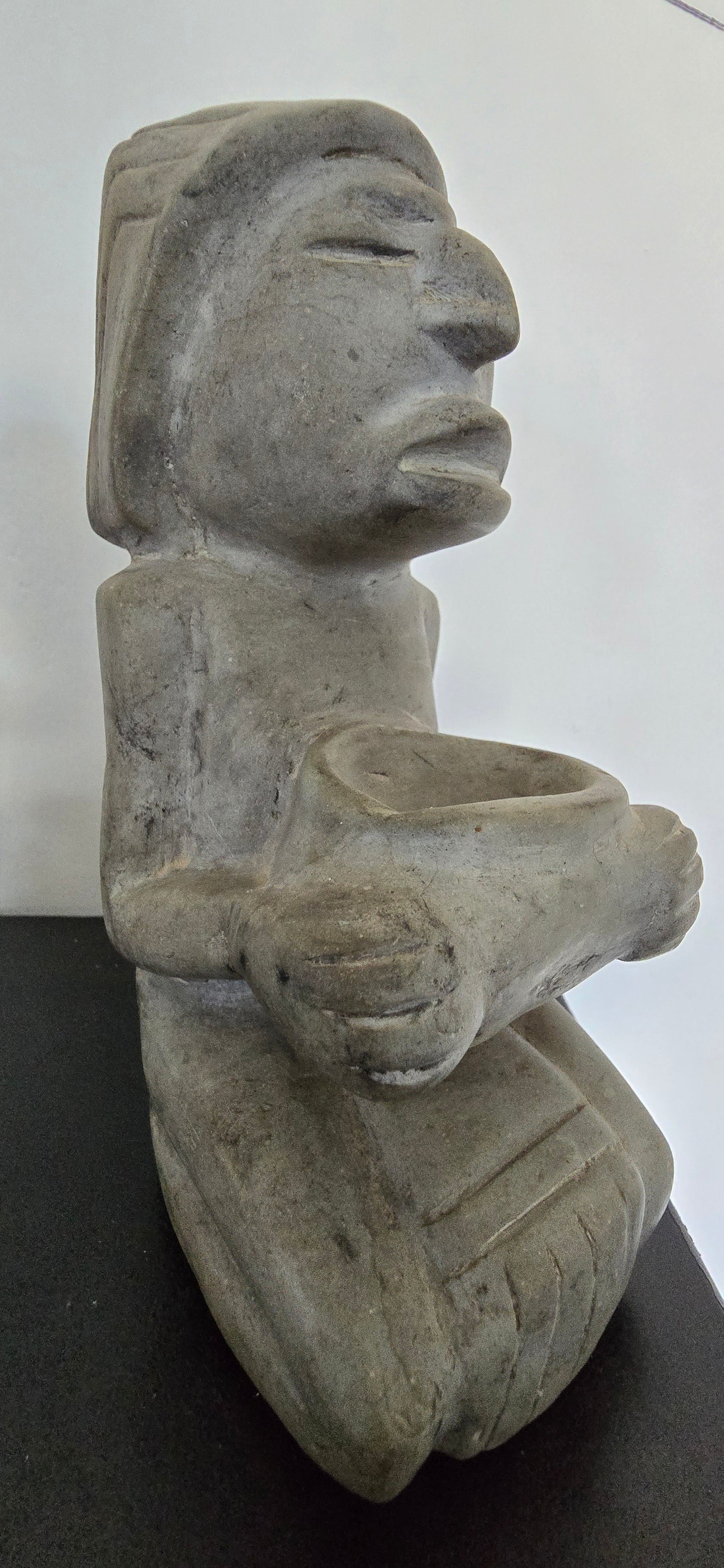 Ancient Inuit Stone Sculptures (pair)